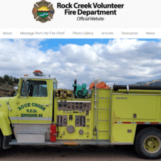 Rock Creek Volunteer Fire Department Launches New Website